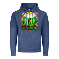 Vintage Denim St. Patrick's Day beer Vintage Hoodie - OliviaCreatesArt