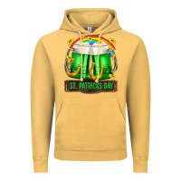 Vintage Mustard St. Patrick's Day beer Vintage Hoodie - OliviaCreatesArt