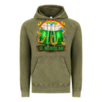 Vintage Olive St. Patrick's Day beer Vintage Hoodie - OliviaCreatesArt