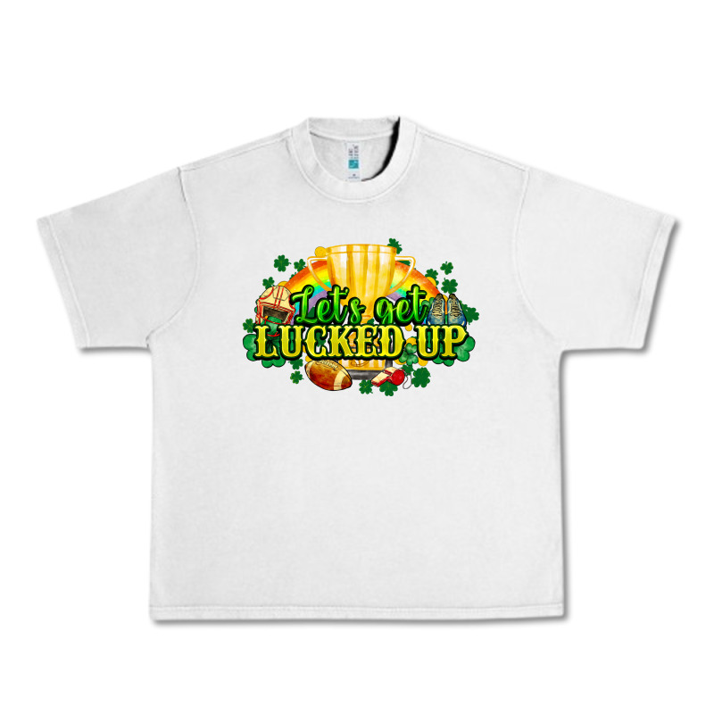 St. Patrick's Day American Football Urban Heavy Tee by HowdyJamesFarm | Teevron