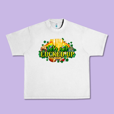 St. Patrick's Day American Football Urban Heavy Tee Designed By Howdyjamesfarm