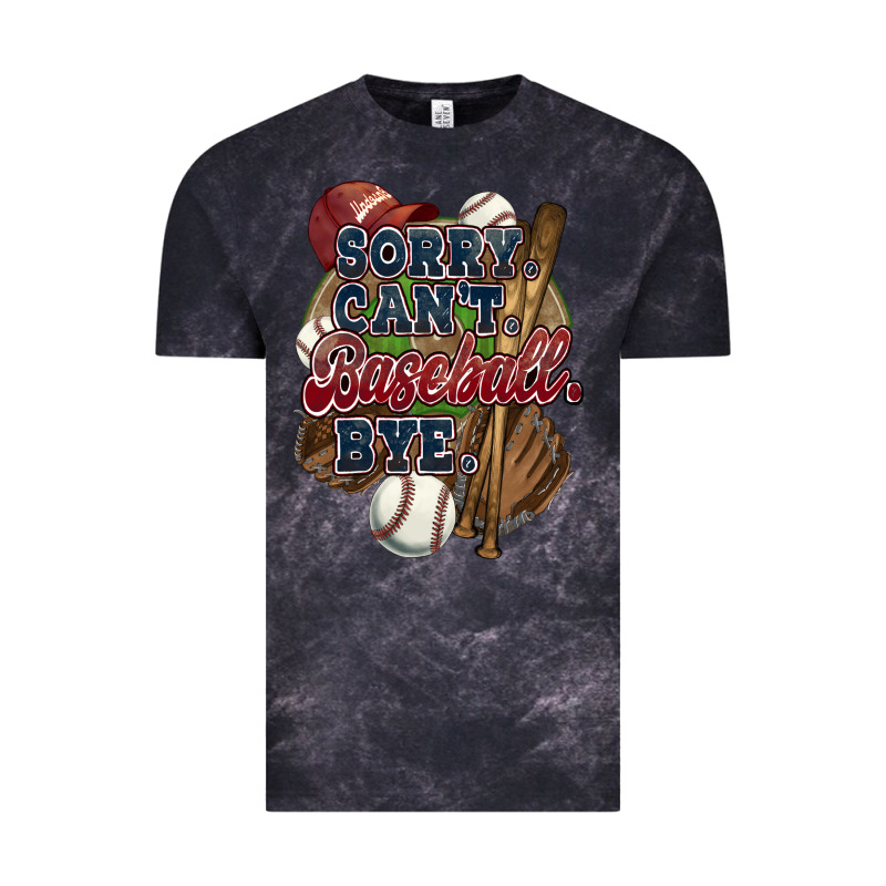 Sorry Can't Baseball Bye Vintage Tee by HowdyJamesFarm | Teevron