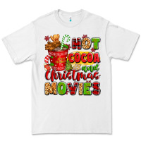 White hot cocoa and christmas movies Premium Tee - texasbilliewilder
