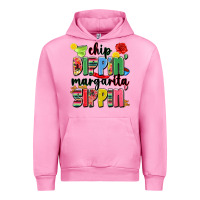Fuchsia Pink chip dippin' margarita sippin' Urban Hoodie - JahusDesignShop