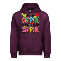 Mauve Wine chip dippin' margarita sippin' Urban Hoodie - JahusDesignShop