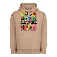 Pigment Burro chip dippin' margarita sippin' Urban Hoodie - JahusDesignShop