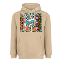 Mushroom racing brushstroke Heavyweight Hoodie - AdoDesignShop