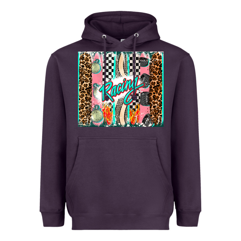 Racing Brushstroke Heavyweight Hoodie by AdoDesignShop | Teevron