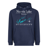 Navy Norris Lake, Tennessee Characters Video game Heavyweight Hoodie - maiPhamDesign