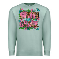 Seafoam grow in grace Premium Sweatshirt - AdoDesignShop