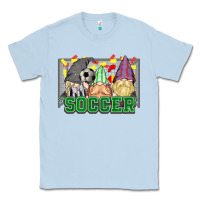 Dusty Blue soccer gnomies Classic Tee - HowdyJamesFarm