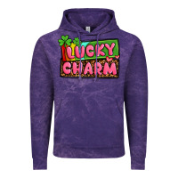 Cloud Purple St. Patrick's lucky charm Vintage Hoodie - OliviaCreatesArt