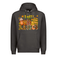 Smoke Fall Basics Premium Hoodie - CowhideDigitalArt