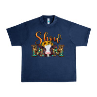 Navy show mom baby cow Urban Heavy Tee - Jasminsmagicworld