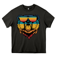 Asphalt Retro bear Heavy Core Tee - Bettercallsaul