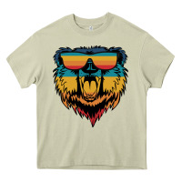 Mossy Retro bear Heavy Core Tee - Bettercallsaul