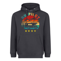 Smoke rv pilot camping funny vintage motorhome travel vacation t shirt Heavyweight Hoodie - maiPhamDesign