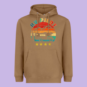 Rv Pilot Camping Funny Vintage Motorhome Travel Vacation T Shirt Heavyweight Hoodie Designed By Maiphamdesign
