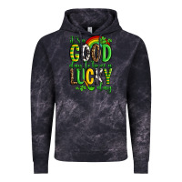 Cloud Black St. Patrick's It's a good day to have a lucky day Vintage Hoodie - OliviaCreatesArt