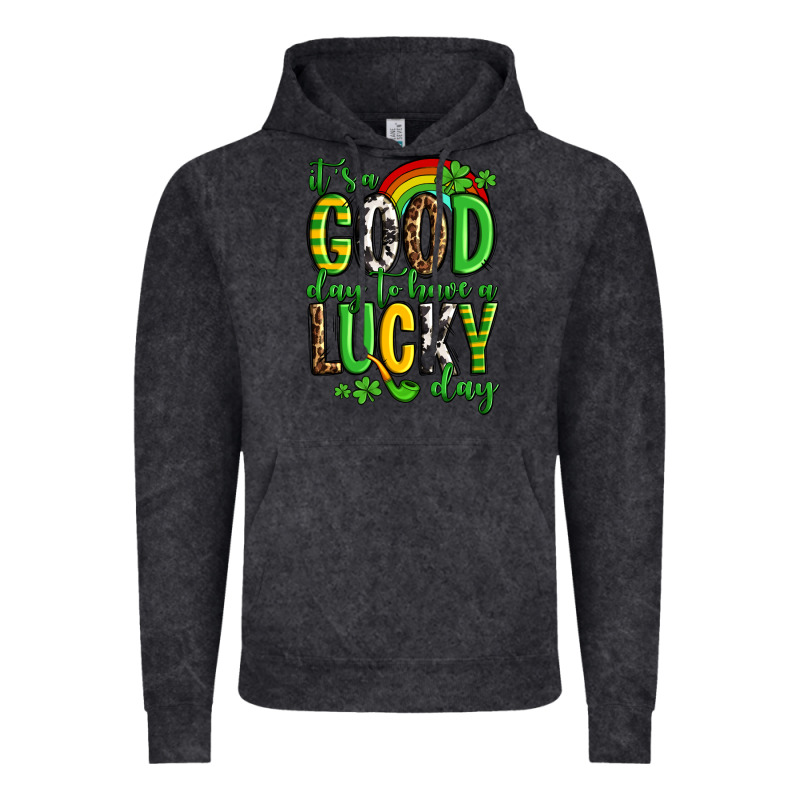 St. Patrick's It's A Good Day To Have A Lucky Day Vintage Hoodie by OliviaCreatesArt | Teevron
