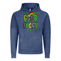 Vintage Denim St. Patrick's It's a good day to have a lucky day Vintage Hoodie - OliviaCreatesArt