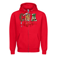 Red christmas certified nurse  assistant life Zipper Hoodie - BarkalooDesign
