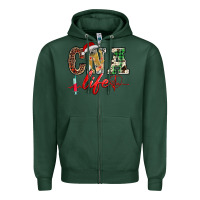 Sports Green christmas certified nurse  assistant life Zipper Hoodie - BarkalooDesign