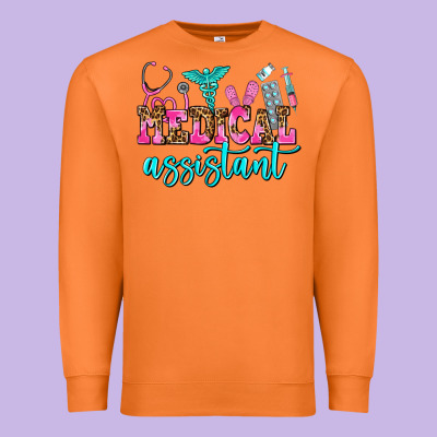 Medical Assistant Premium Sweatshirt Designed By Adodesignshop