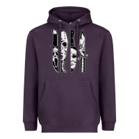 Plum scary horror movies halloween Heavyweight Hoodie - maiPhamDesign