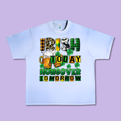 Irish Today Hungover Tomorrow Urban Heavy Tee Designed By Cowgirlartshop