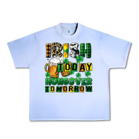 Grape Ice Irish today hungover tomorrow Urban Heavy Tee - CowGirlArtShop