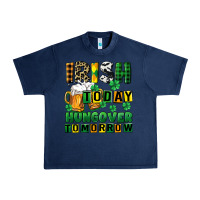 Navy Irish today hungover tomorrow Urban Heavy Tee - CowGirlArtShop