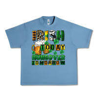Pebble Blue Irish today hungover tomorrow Urban Heavy Tee - CowGirlArtShop
