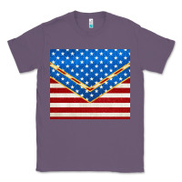 Lavender glitter american flag Classic Tee - TumblerDesignByShophia