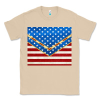 Mushroom glitter american flag Classic Tee - TumblerDesignByShophia
