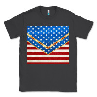 Smoke glitter american flag Classic Tee - TumblerDesignByShophia