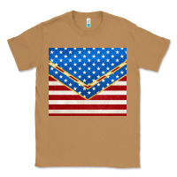 Toasted Coconut glitter american flag Classic Tee - TumblerDesignByShophia