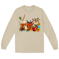 Mushroom Teacher Coffee Cups Long Sleeve Tee - FaDigitalArtStudio