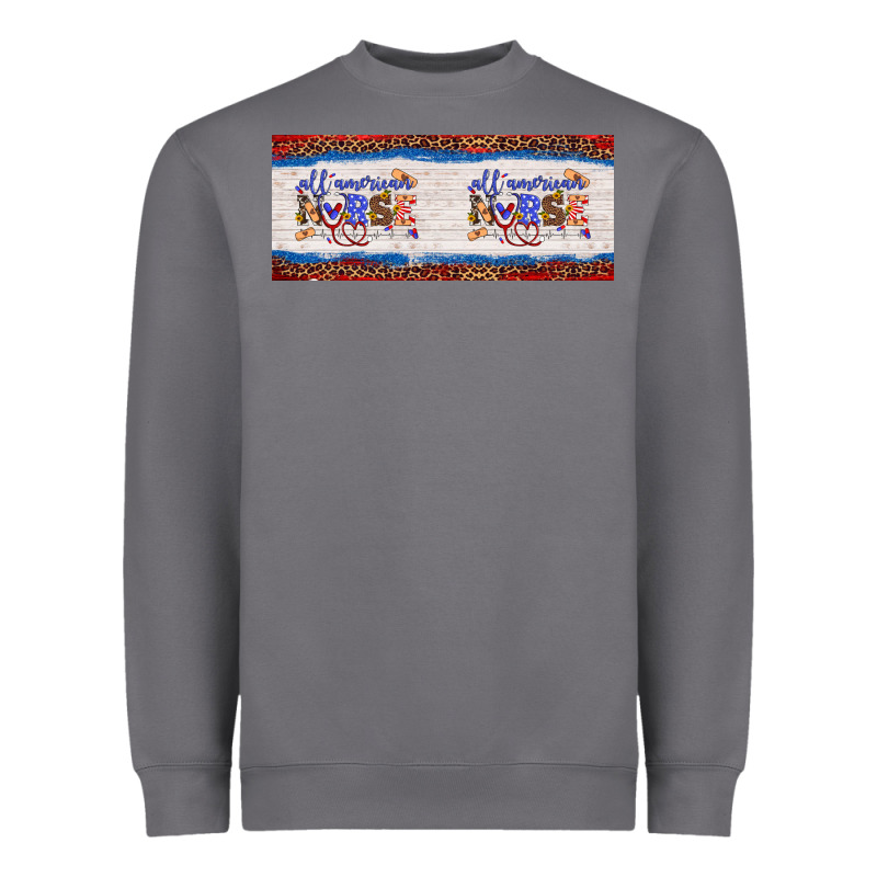 All American Nurse 11oz Mug Heavyweight Sweatshirt by Artiststas | Teevron