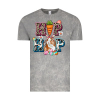 Cloud Rock Western hip hop bunny Easter Day Vintage Tee - CowGirlArtShop