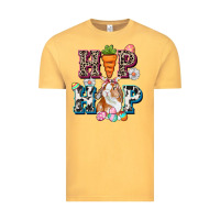 Vintage Mustard Western hip hop bunny Easter Day Vintage Tee - CowGirlArtShop
