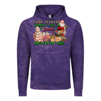 Cloud Purple torn between lookin like a snack and eatin one Vintage Hoodie - FaDigitalArtStudio