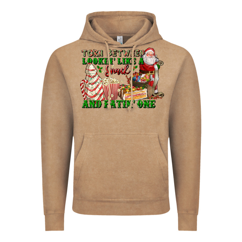 Torn Between Lookin Like A Snack And Eatin One Vintage Hoodie by FaDigitalArtStudio | Teevron