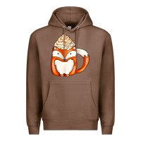 Chestnut coffee cups animal Premium Hoodie - CowhideDigitalArt