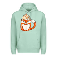 Seafoam coffee cups animal Premium Hoodie - CowhideDigitalArt