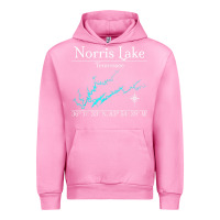 Fuchsia Pink Norris Lake, Tennessee Characters Video game Urban Hoodie - maiPhamDesign