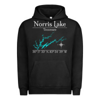Pigment Black Norris Lake, Tennessee Characters Video game Urban Hoodie - maiPhamDesign