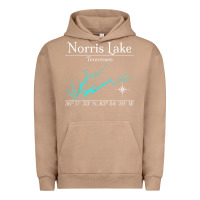 Pigment Burro Norris Lake, Tennessee Characters Video game Urban Hoodie - maiPhamDesign