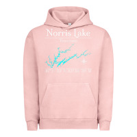 Pigment Salmon Norris Lake, Tennessee Characters Video game Urban Hoodie - maiPhamDesign