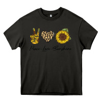 Asphalt Peace Love Sunshine Heavy Core Tee - Bettercallsaul